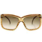 Pre-owned Acetate sunglasses Dior Vintage , Brown , Dames