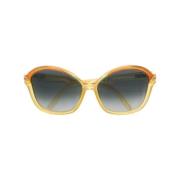 Pre-owned Acetate sunglasses Dior Vintage , Yellow , Dames