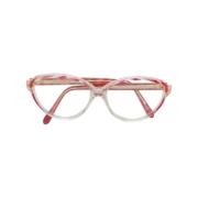 Pre-owned Acetate sunglasses Yves Saint Laurent Vintage , Red , Dames