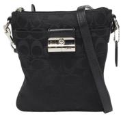 Pre-owned Leather shoulder-bags Coach Pre-owned , Black , Dames