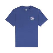 Glyph Tees Half Sleeve T-shirt Element , Blue , Heren