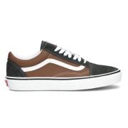 Canvas & Suede Pop Brown Sneakers Vans , Brown , Heren