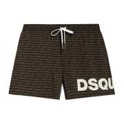 Zwembroek Dsquared2 , Black , Heren