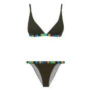 Kleurrijke Triangelbikini voor Zomer Gallo , Multicolor , Dames