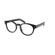 Zwarte Montuurbril Prada , Black , Unisex