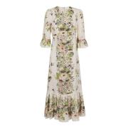 Witte Jurk voor Vrouwen Aw24 Zimmermann , Multicolor , Dames