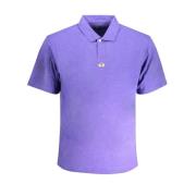 Geborduurd Poloshirt La Martina , Purple , Heren