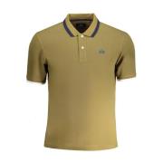 Polo Shirt met Contrastborduursel La Martina , Green , Heren