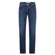 Slim Fit Bard Jeans Jacob Cohën , Blue , Heren