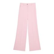 Solide Palazzo Broek Oltre , Pink , Dames