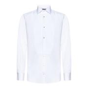 Klassieke Witte Katoenen Overhemd Dolce & Gabbana , White , Heren