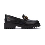 Studded Platform Loafers Pikolinos , Black , Dames