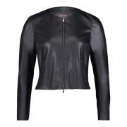 Leren jassen vera mont , Black , Dames