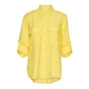 Jenifapw Sh Blouse Celandine Part Two , Yellow , Dames