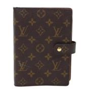 Pre-owned Canvas wallets Louis Vuitton Vintage , Brown , Dames