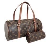 Pre-owned Canvas louis-vuitton-bags Louis Vuitton Vintage , Brown , Da...