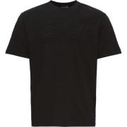 Stijlvolle T-shirts voor mannen en vrouwen Emporio Armani EA7 , Black ...