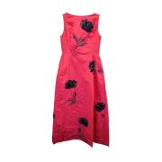 Pre-owned Silk dresses Oscar De La Renta Pre-owned , Multicolor , Dame...