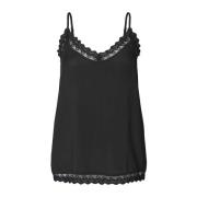 Sleeveless Tops Lollys Laundry , Black , Dames