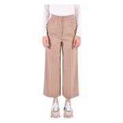 Geknipte wollen broek Max Mara Studio , Brown , Dames