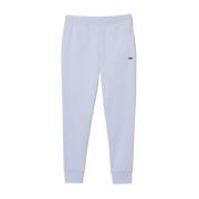 Blauwe Sweatpants Regular Fit Unisex Lacoste , Blue , Heren