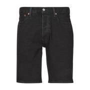 Denim Shorts Levi's , Black , Heren