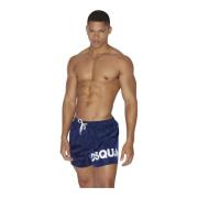 Stijlvolle zwembroek voor op het strand Dsquared2 , Blue , Heren