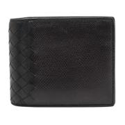 Pre-owned Leather wallets Bottega Veneta Vintage , Black , Dames