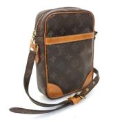 Pre-owned Canvas louis-vuitton-bags Louis Vuitton Vintage , Brown , Da...