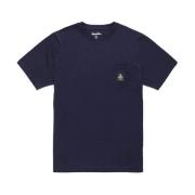 Katoenen T-shirt met Logozakje RefrigiWear , Blue , Heren