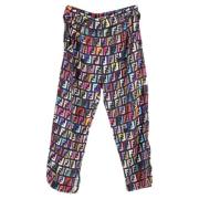 Pre-owned Fabric bottoms Fendi Vintage , Multicolor , Dames