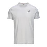 Stijlvolle T-Shirt en Polo Collectie K-Way , Gray , Heren