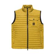 Heren Mouwloos Puffer Vest RefrigiWear , Yellow , Heren