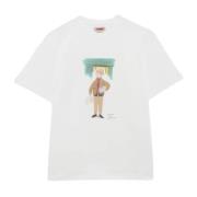 Slowboy Colourman Tee Off White Baracuta , White , Heren