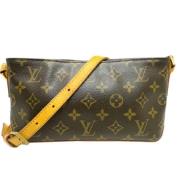 Pre-owned Canvas louis-vuitton-bags Louis Vuitton Vintage , Brown , Da...