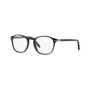 Zwarte Brillen Montuur Persol , Black , Unisex