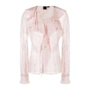 Long Sleeve Tops Pinko , Pink , Dames