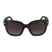 Stijlvolle zonnebril Ft0613 Tom Ford , Black , Unisex