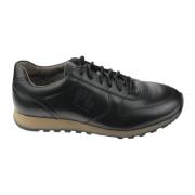 leren herensneakers Gabor , Black , Heren