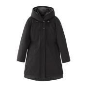 Lange Parka Weoka Woolrich , Black , Dames