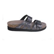 Comfortabele Grijze Dames Sandaal Mephisto , Gray , Dames