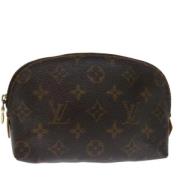 Pre-owned Canvas louis-vuitton-bags Louis Vuitton Vintage , Brown , Da...