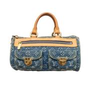 Pre-owned Denim louis-vuitton-bags Louis Vuitton Vintage , Blue , Dame...