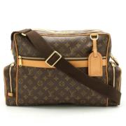 Pre-owned Canvas louis-vuitton-bags Louis Vuitton Vintage , Brown , Da...