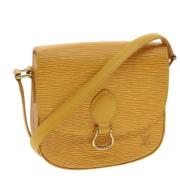 Pre-owned Leather louis-vuitton-bags Louis Vuitton Vintage , Yellow , ...