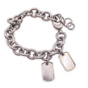 Pre-owned Silver bracelets Gucci Vintage , Gray , Dames