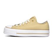 Gele Hoge Sneakers Chuck Taylor All Star Lift Platform Converse , Yell...