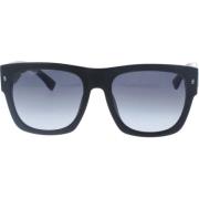 Stijlvolle zonnebril met uniek ontwerp Dsquared2 , Black , Unisex
