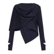 Trui met sjaal Helmut Lang , Blue , Dames