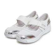 Ademende Mesh Zomer Sneakers Cesare Gaspari , White , Dames